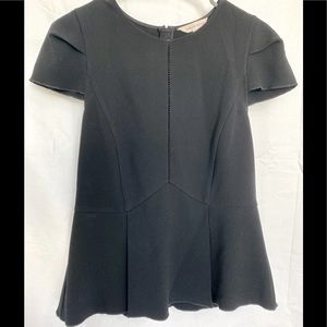 Rebecca Taylor Cap Sleeve Peplum Top